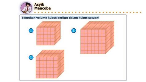 Kunci Jawaban Matematika Kelas Sd Halaman Dan Volume Balok