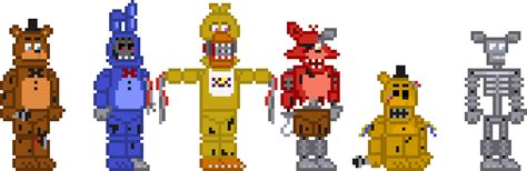 F Naf Mini Game Sprites