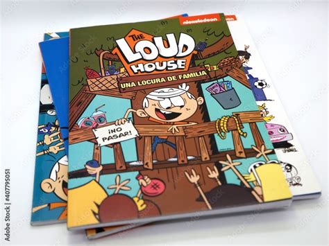 Comic From The Nickelodeon Series The Loud House Books Of The