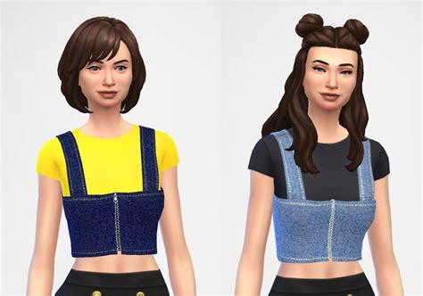 Sims 4 Cc Female Crop Tops