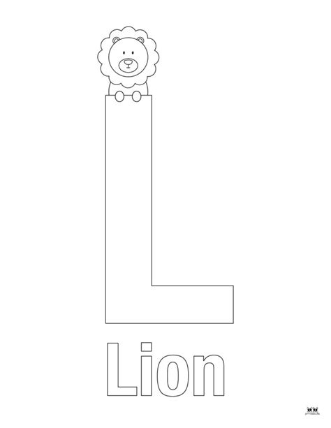 Letter L Coloring Pages 15 FREE Pages Printabulls