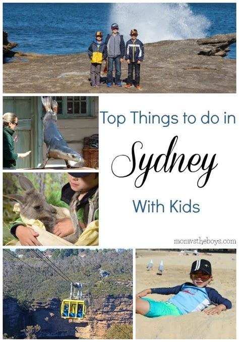 Top Things To Do In Sydney With Kids Mom Vs The Boys