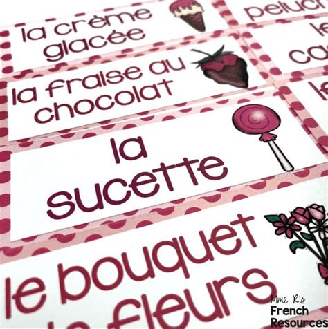 French Valentine S Day Activities Mme R S French Resources