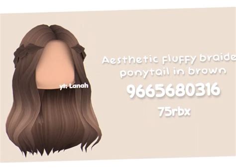 Bloxburg Hair Code Brown Hair Id Brown Hair Roblox Id Brown Hair Roblox