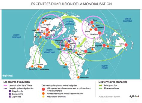 Carte Terminale S Une Inégale Intégration Des Territoires Dans La