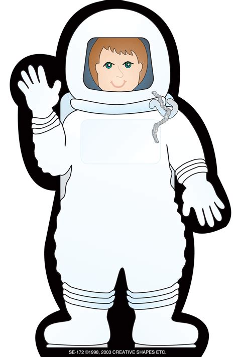 Space Suit Clip Art Template