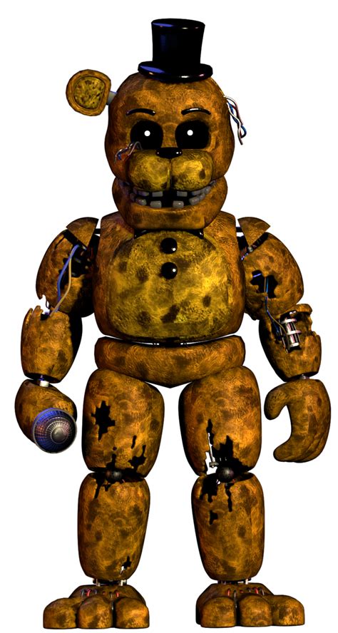 Fnaf Withered Golden Freddy