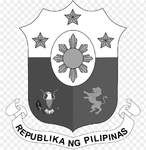 Seal Flag Outline Map Symbol Republic Symbols Philippines Coat Of