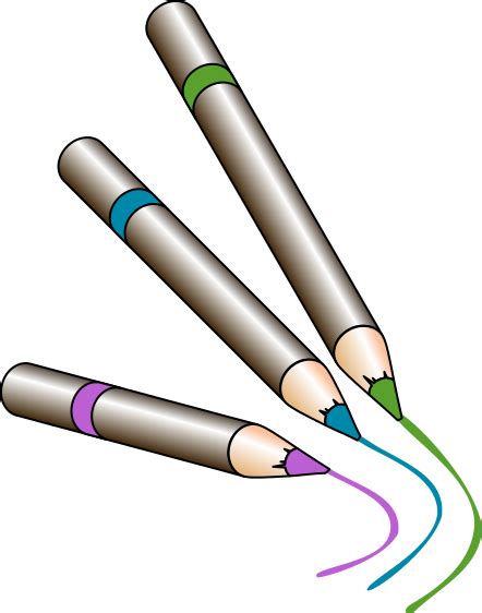 Free 10 Colored Pencil Cliparts Download Free 10 Colored Pencil