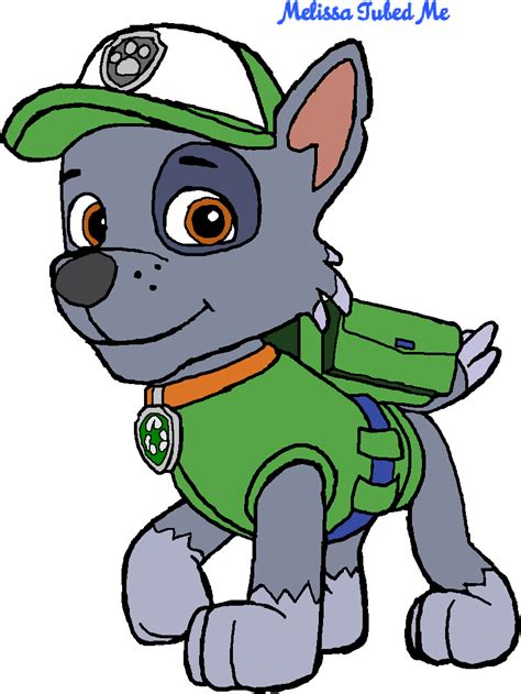 Paw Patrol Super Rocky Paw Patrol Clipart Large Size Png Image Pikpng