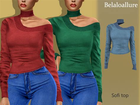 The Sims Resource Belaloalluresofi Top