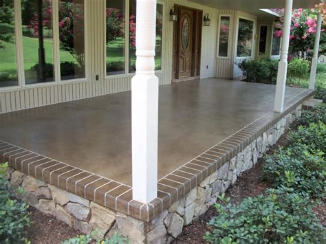 Elegant Concrete Front Porch Paint Ideas Hg11a4