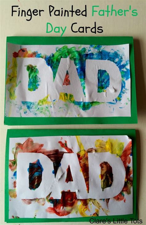 From a funny mustache to a heart dad mug, grilling dad to a happy fathers day tie, and more! Easy Father's Day Card - Red Ted Art's Blog