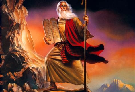 Moses With The Ten Commandments The Bible Photo 27076062 Fanpop