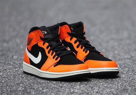 Who is the designer of the jordan 1? Air Jordan 1 Mid Black Orange 554724-062 Buy Now ...