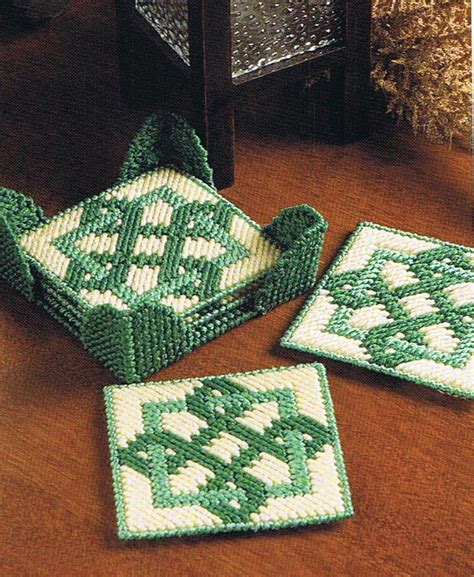 Shop our extensive collection of over 600 afghan knitting and crocheting patterns! Best Free Printable Plastic Canvas Coaster Patterns ...