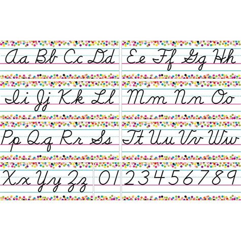 Cursive Alphabet 4th Grade