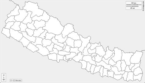 Nepal Free Map Free Blank Map Free Outline Map Free Base Map