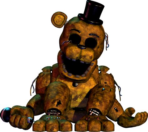 Withered Golden Freddy Энциклопедия Five Nights At Freddys Fandom