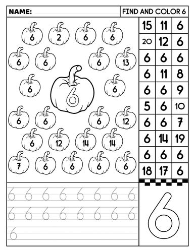 Number Tracing Worksheets 6 Number Recognition Activities Number