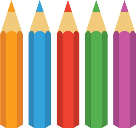 Colored Pencils Clipart Free Download Transparent Png Creazilla