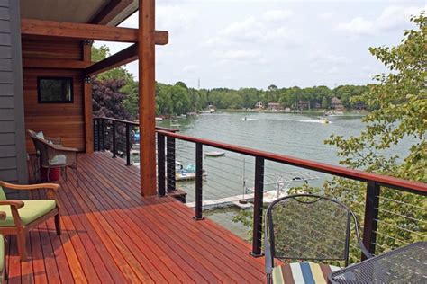 Black deck railing systems are designed to be easy to install. Black Aluminum Cable Railing - Fort Atkinson, WI