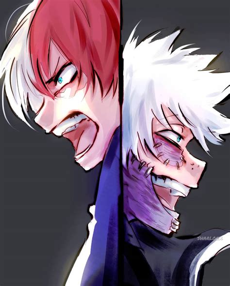 Dabi And Shoto By Sharlockarts On Deviantart