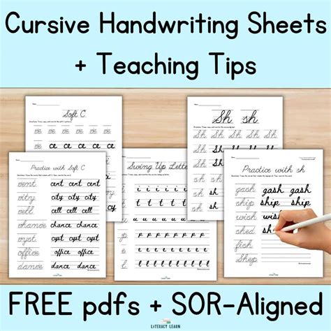 Free Printable Cursive Writing Worksheet 4 Kiddoworksheets