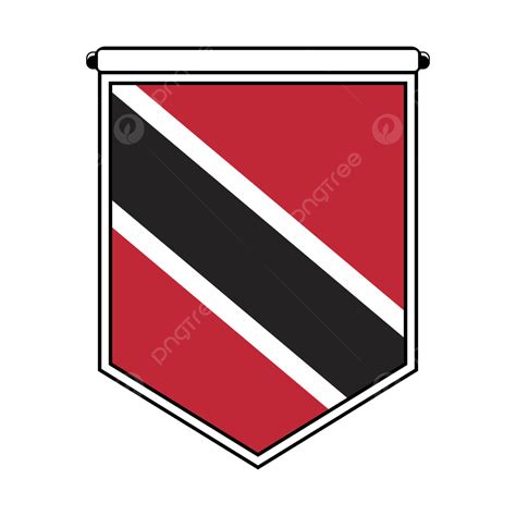 Trinidad And Tobago Clipart Png Images Trinidad And Tobago Flag Vector