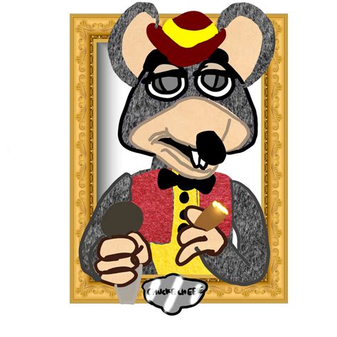 My Chuck E Cheese Portrait Bot Drawing By Electro4globe On Deviantart