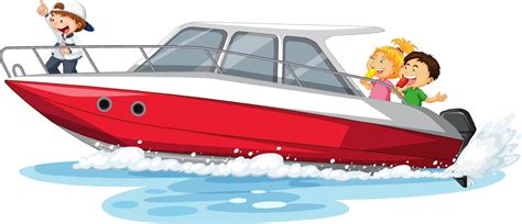 Race Boat Clipart