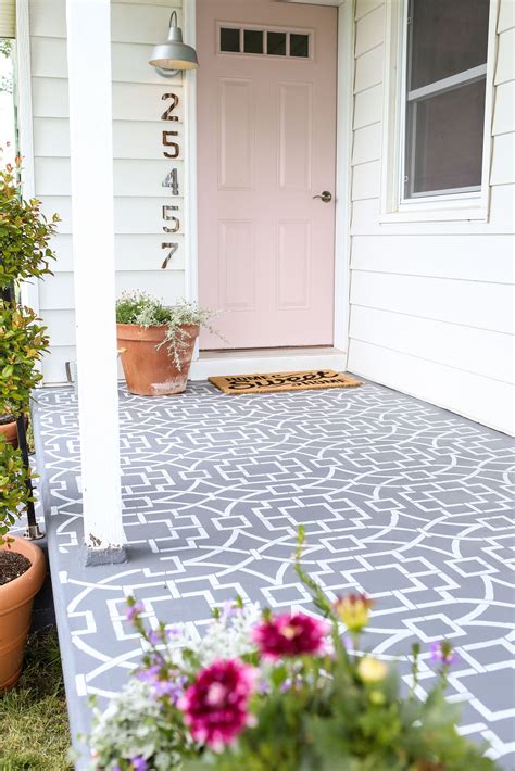 17 Breathtaking Concrete Front Porch Cement Patio That You Should Try