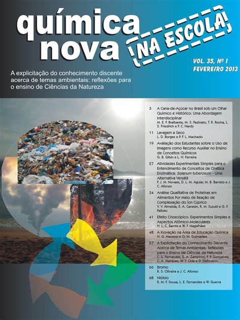 Revista Química Nova Quimica Ensino De Ciências Ciências Naturais