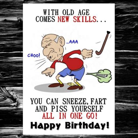 Funny Birthday Card For Him Men Male New Skills EBay