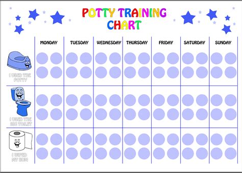 Smiley Face Reward Chart With Stickers