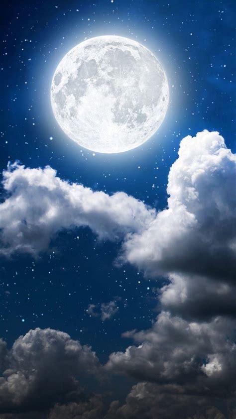 Moon And Clouds Wallpapers Top Free Moon And Clouds Backgrounds