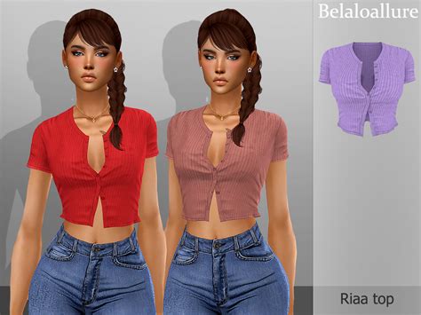 The Sims Resource Belaloallureriaa Top