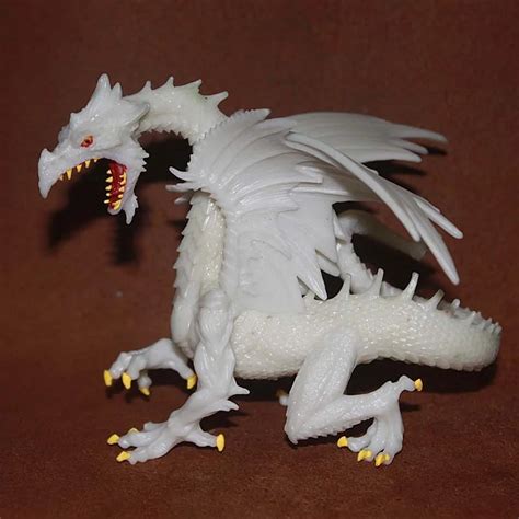 Solid Pvc Figure Animal Model Toy Western Mythology Dragon Ice Dragon