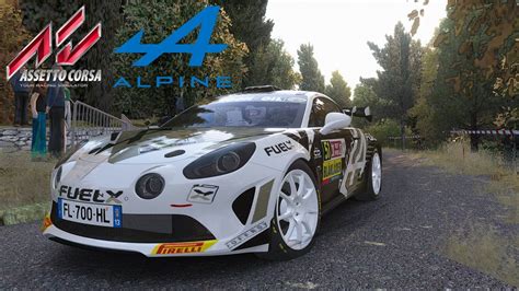 Assetto Corsa Alpine A110 R Gt Rally 2019 And Track Youtube