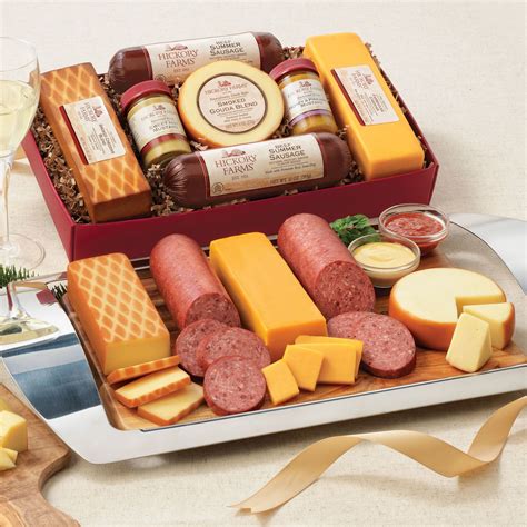 summer sausage and cheese t box hickory farms cheese ts sausages t cheese t