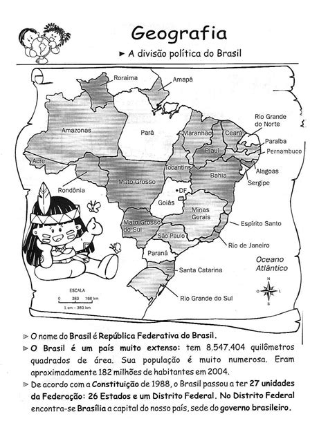 Atividades De Geografia Exercícios Ensino Fundamental Atividades