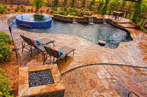 Outdoor Design Trend 23 Fabulous Concrete Pool Deck Ideas