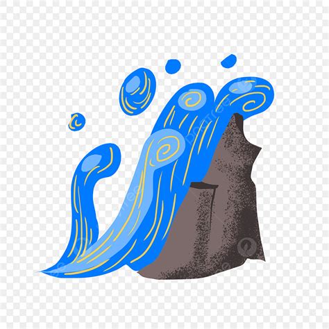 Ocean Waves Clipart Hd Png Blue Ocean Wave Illustration Blue