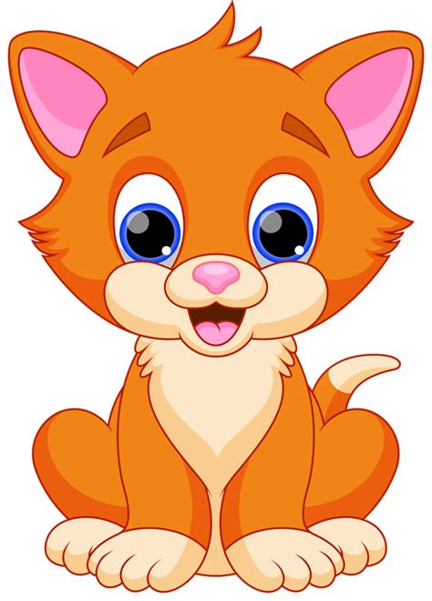 Cat Png Cartoon Kitty Cut Clipart