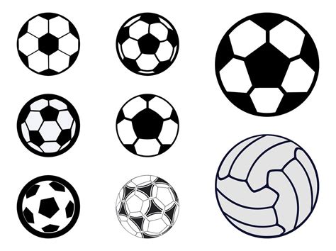 Sports Balls Set Vector Art And Graphics