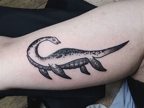 𝕲𝖑𝖆𝖘𝖌𝖔𝖜 𝖂𝖎𝖙𝖈𝖍 Got To Tattoo My Main Boy Nessie 🖤