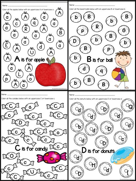 English Alphabet Worksheet For Children Preschoolers Nk1 K2 And P1