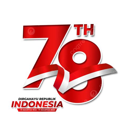 Logo Resmi Hut Ri 78 Pada Tahun 2023 Logo Hut Ri 78 Lambang