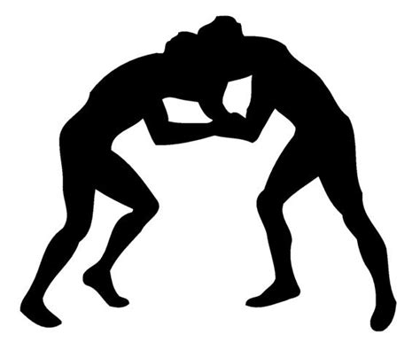 Gallery For Wrestling Silhouette