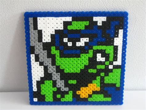 Perler Teenage Mutant Ninja Turtle Leonardo By Slimer530 Deviantart